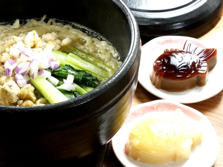 大阪・布施 鯛ラーメン　銀次、ぷるっと。の塩味の鯛ラーメン